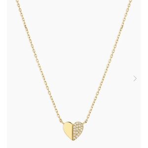 Gorjana Gold Heart Pendant Necklace